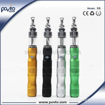 wholesale electronic products X6 long e cigarette variable voltage